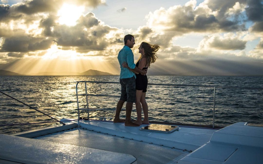 Couple at sunset