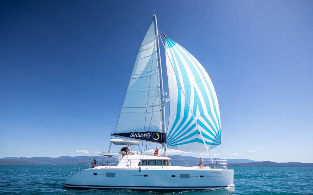 Sailaway V Sailing Far North Queensland Blue Gennaker