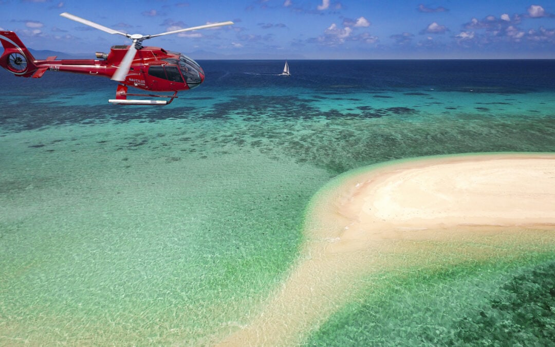 Sailaway Mackay Coral Cay with Nautilus Helicopter