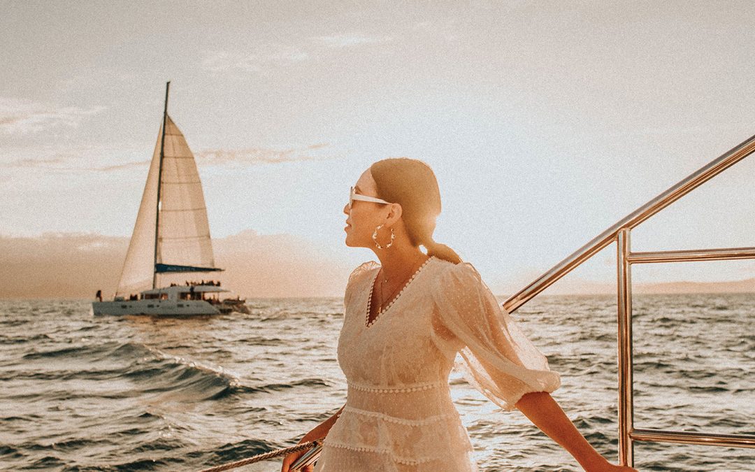 Sunset lady